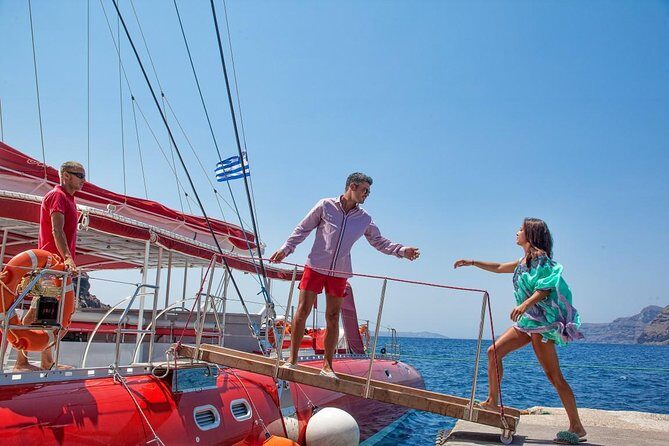 Sailing Catamaran Cruise in Santorini with BBQ, Drinks and Transfer - Who Will Enjoy This Tour?