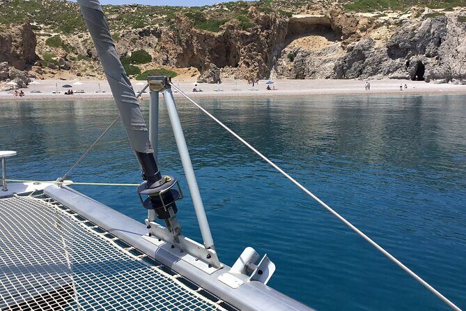Sailing Catamaran day cruise - Rhodes with lunch & drinks - The All-Inclusive Experience: Food and Drinks on Board