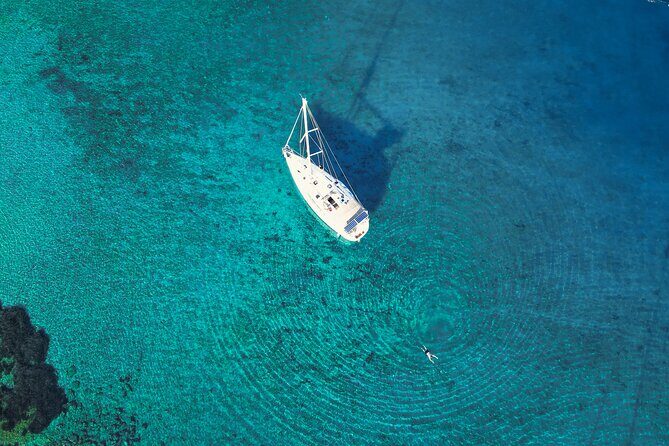 Sailing Cruise to Dia Island with Meal and Water Activities - Key Points