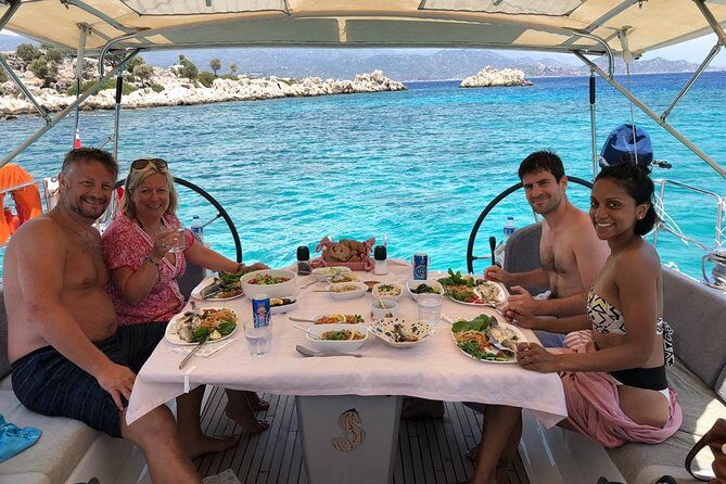 Sailing Day Tour with skipper and private chef in Kas Islands - FAQs