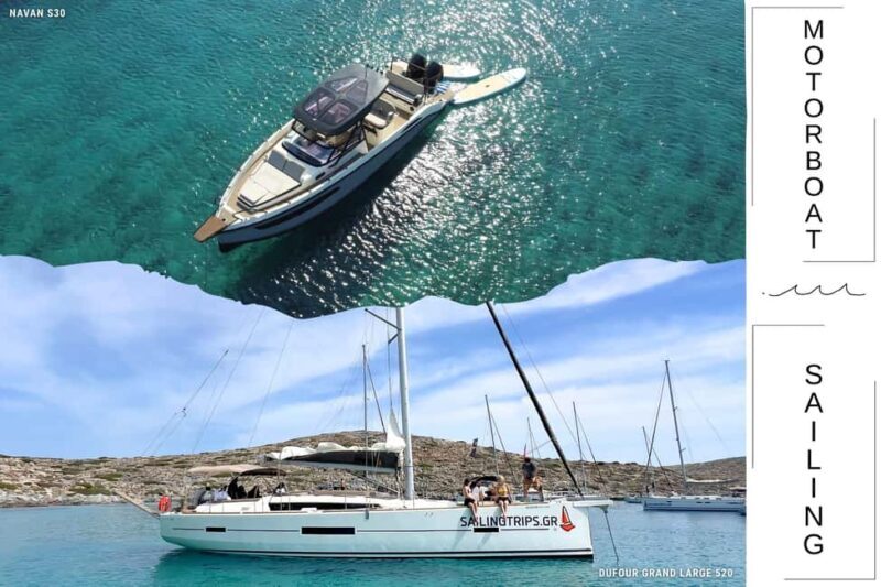 Sailing & Motoryacht Trips from Gouves: Full-Day & Sunset - A First Look at the Gouves Yacht Excursions