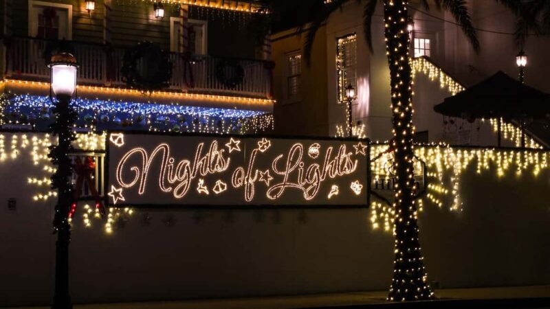 Saint Augustine Nights of Lights EV Ride - Key Points