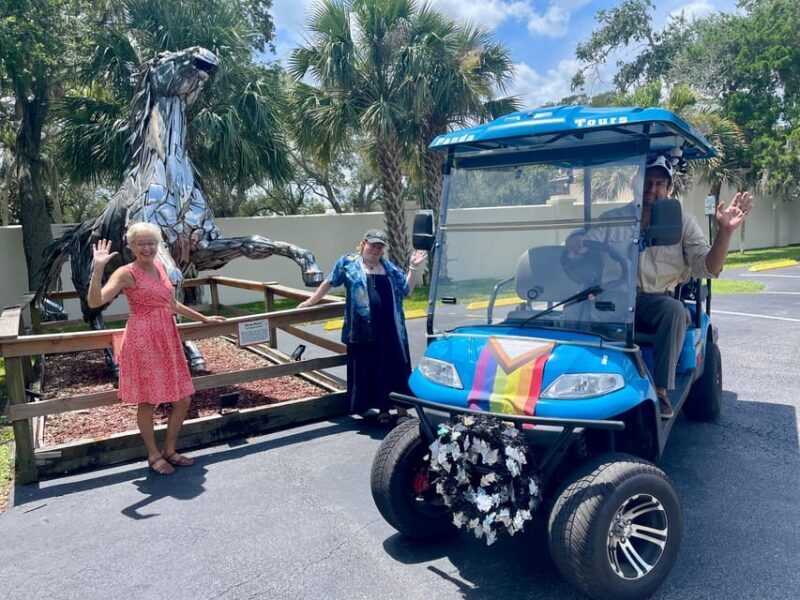 Saint Augustine: Outdoor Art Tour by Electric Golf Cart - Exploring the Art and History of Saint Augustine