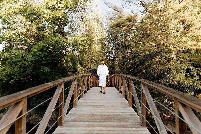 Saint-Sauveur: relaxation session in a Nordic thermal spa - Welcome to the World of Nordic Relaxation in Saint-Sauveur