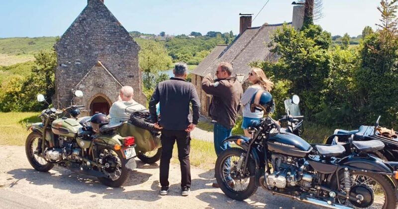 Saint Suliac from Saint Malo in a vintage sidecar with driver - The Experience in Detail