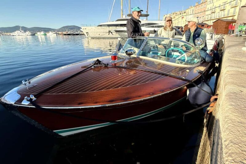 Saint-Tropez: Private Classic RIVA Boat Tour - What to Expect: Practical Details