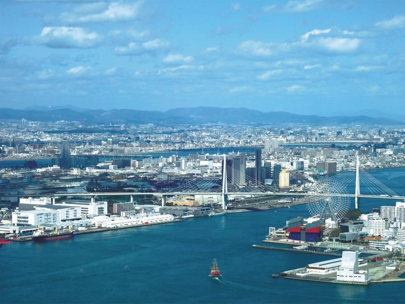 Sakishima Cosmo Tower Observatory Advance Ticket - Osaka Bay from the 55th floor