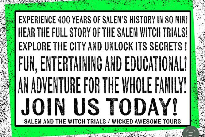 Salem and The Witch Trials - FAQ