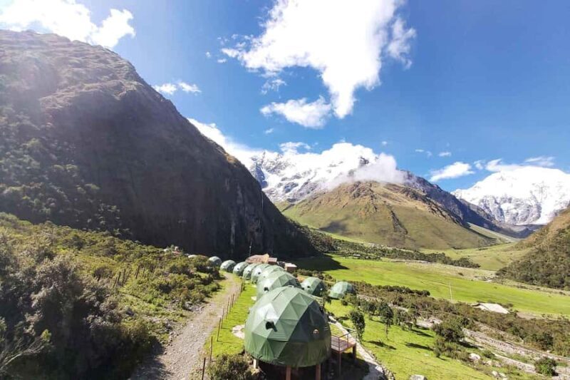 Salkantay Trek to Machu Picchu 5 Days with Sky Lodge Domes - Key Points