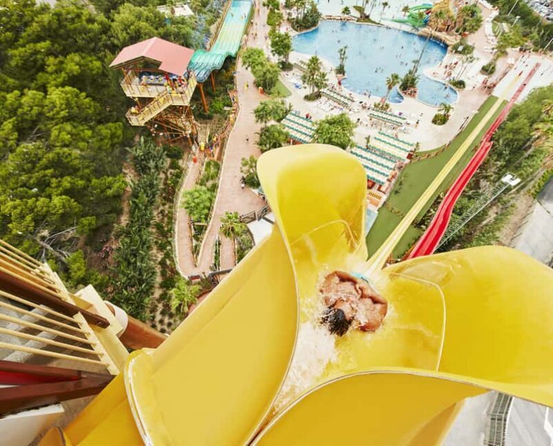 Salou: PortAventura, Ferrari Land, and Caribe Aquatic Entry - Key Points