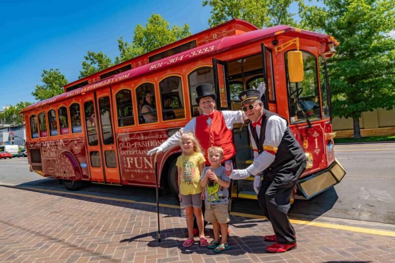 Salt Lake City Trolley Tour: Live Show & Theatrical Guides - An Unforgettable Spin Through Salt Lake City: The Live Show & Theatrical Guides Trolley Tour