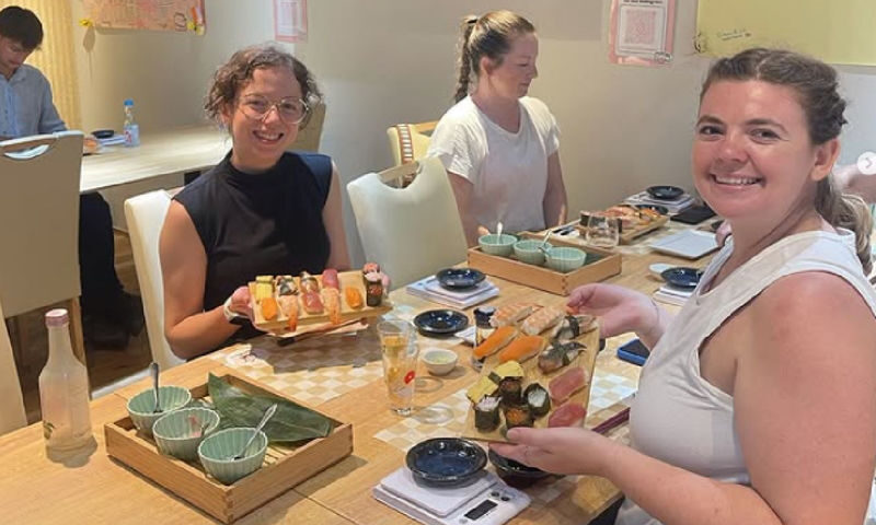 (SAME-DAY OK!) Sushi Making Class in Kyoto - Become a Sushi Master!! - Who will enjoy it most