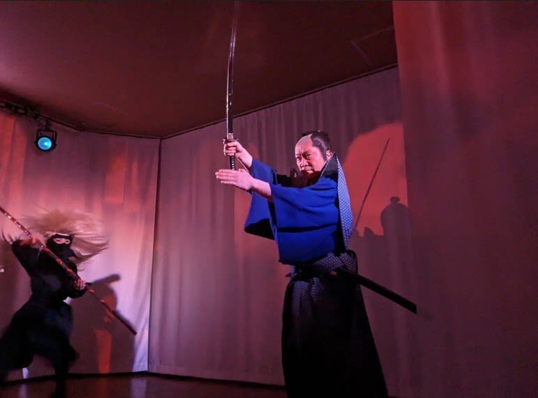 SAMURAI CAFE Samurai Show E-ticket in Osaka - A samurai show built for a small room