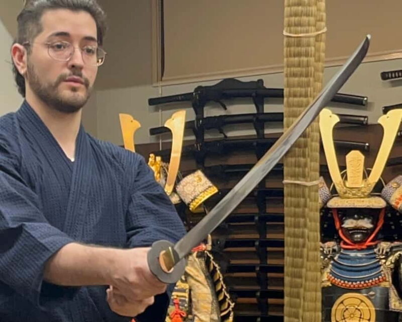 Samurai sword cutting experience - Key Points