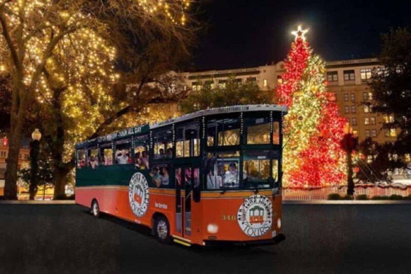 San Antonio: Holiday Sights & Festive Nights Trolley Tour - San Antonio: Holiday Sights & Festive Nights Trolley Tour – A Festive Spin Through Downtown