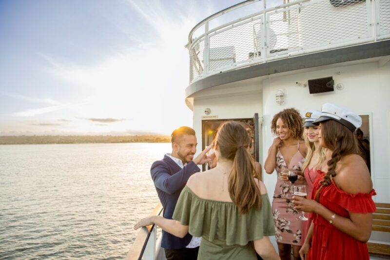 San Diego: Bay Sights and Sips Sunset Cruise - Frequently Asked Questions