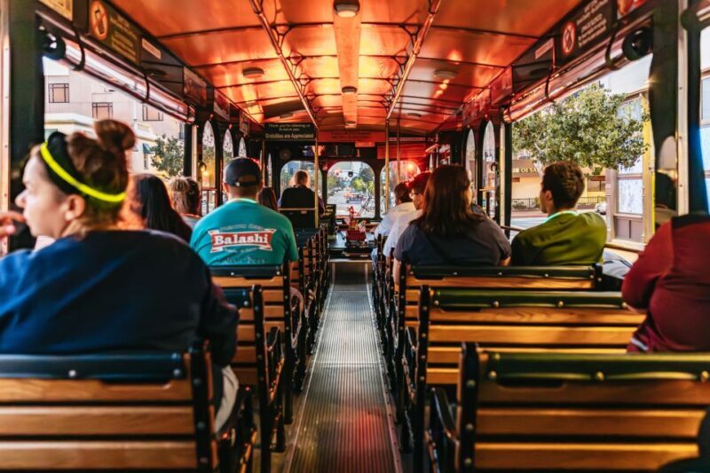 San Diego: City Lights Night Trolley Tour - Crossing the Coronado Bridge