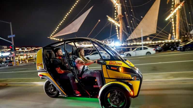 San Diego: Coronado Island Electric GoCar Night Tour - FAQ