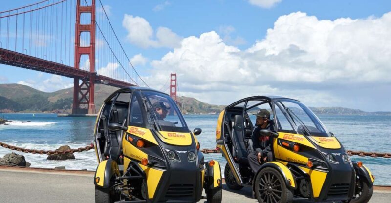 San Francisco: Electric GoCar Tour over Golden Gate Bridge - Authentic Scenic Experiences