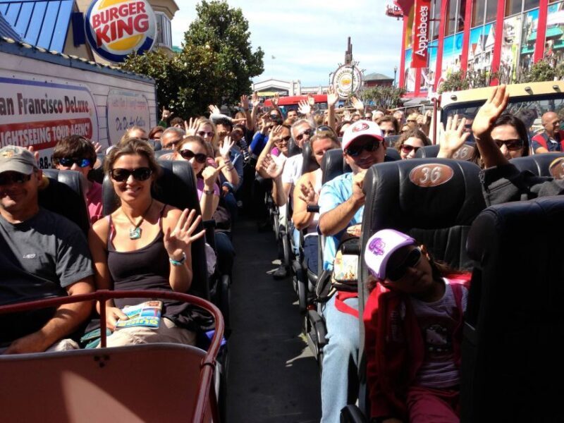San Francisco: Hop-On Hop-Off Deluxe Bus Tour with 20 Stops - FAQ