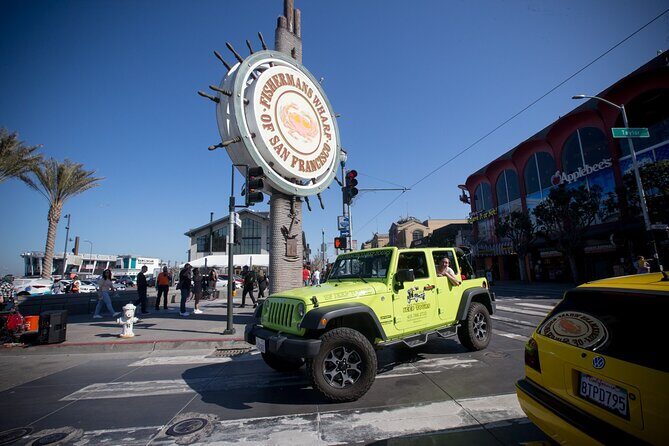 San Francisco Private Group Open Top Jeep Tour - 3 Hour - A Close Look at the 3-Hour Itinerary