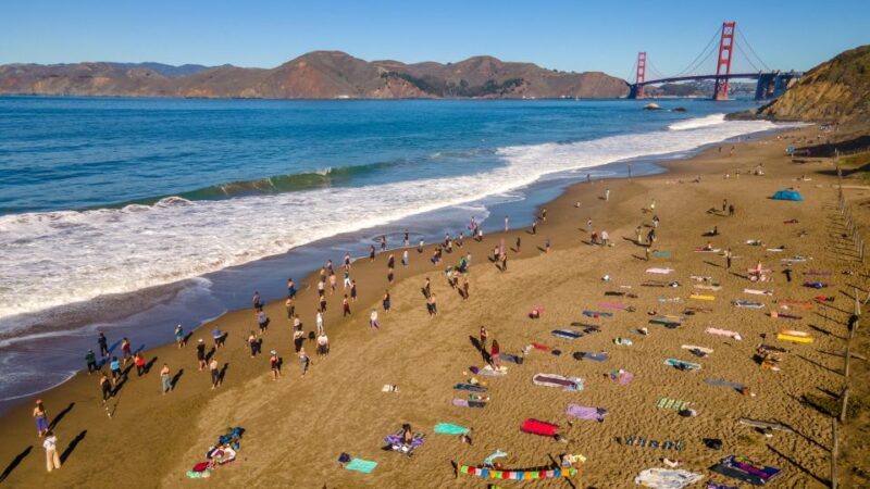 San Francisco: Silent Disco Yoga at Baker Beach - FAQs