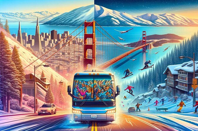 San Francisco to Palisades Lake Tahoe Ski Bus - The Return Journey