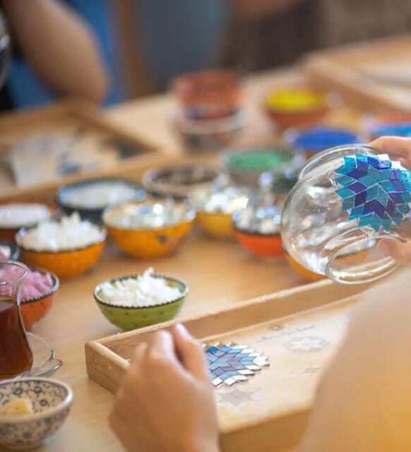 San Francisco: Turkish Mosaic Lamp Workshop - FAQ