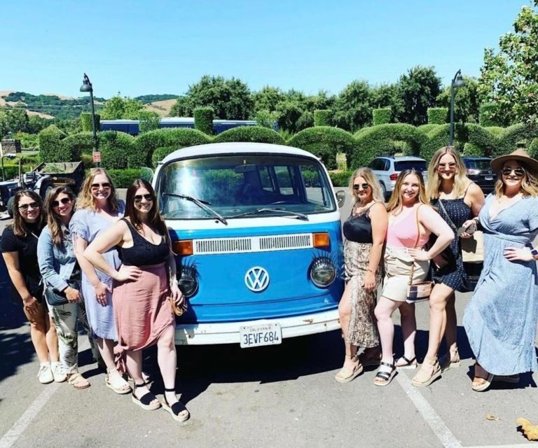 San Fransisco: Vintage VW Bus Wine Country Tour Small Group - Authentic Experiences that Matter