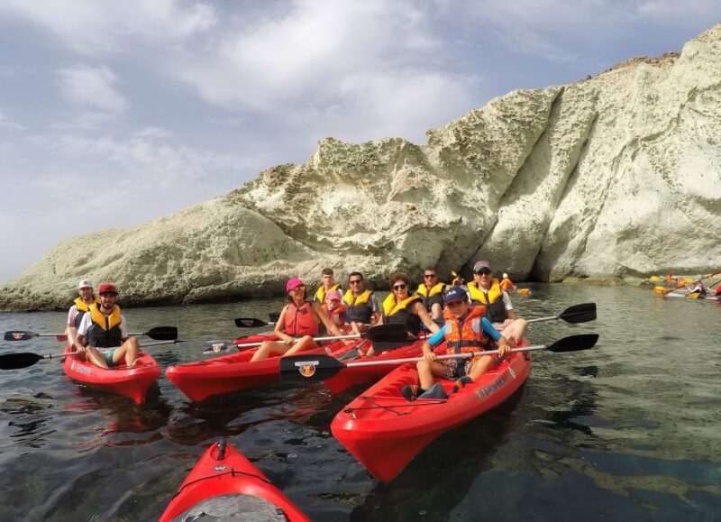 San José: Cabo de Gata Natural Park Kayak and Snorkel Tour - Key Points