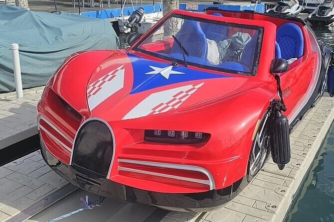 San Juan Watersports Car Rentals Red Bugatti - What Makes This Experience Stand Out?