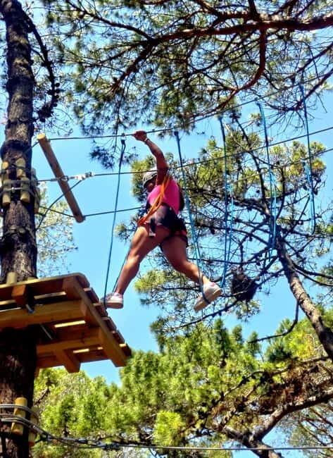 San Marino Adventure Park Entry with 30 Trails for 2 days! - Key Points