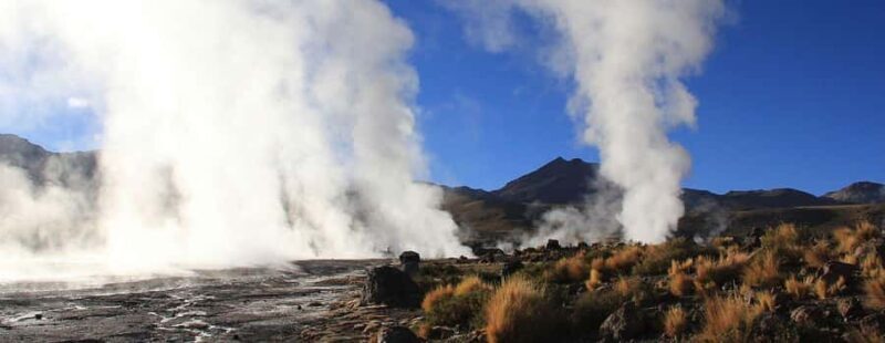 San Pedro de Atacama: El Tatio Geysers & Machuca Lagoon Trip - Key Points