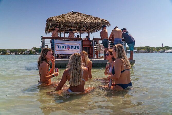 Sandbar Cruising on the Tiki Pub - Key Points