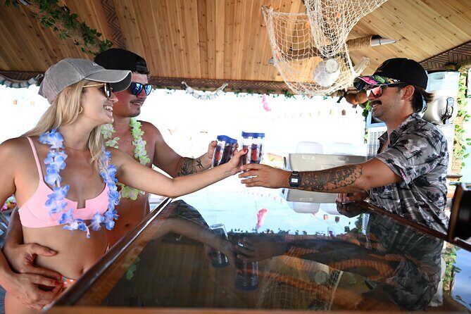 Sandbar Safari on One of a Kind Tiki Boat in Key West - A Deep Dive into the Tiki Boat Sandbar Safari Experience