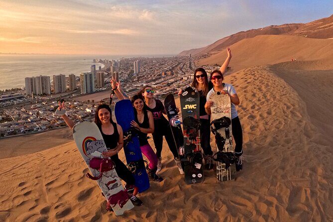 Sandboard activity in Iquique with transfer - Key Points