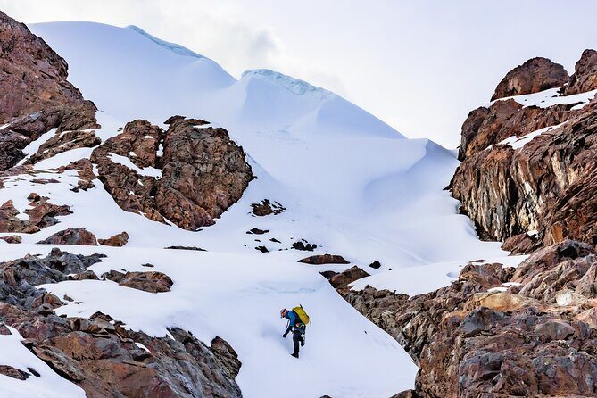 Santa Cruz Trek Peak Alpamayo 5957 m and Chopicalqui 6354 m - Climbing Chopicalqui: Technical and rewarding