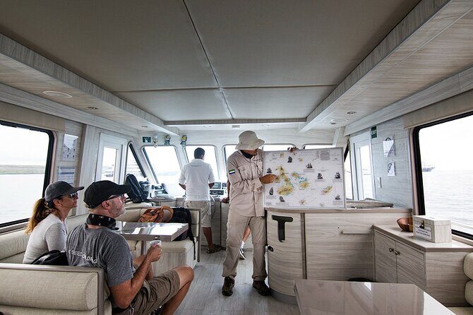 Santa Fé island on board of Sea Lion Yacht - An In-Depth Look at Santa Fé Island on the Sea Lion Yacht