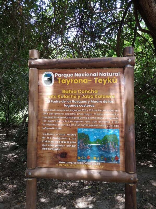 SANTA MARTA: TOUR Concha Bay First Sector Of Tayrona National Park - The Value of This Tour