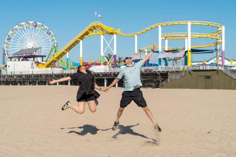 Santa Monica: Photoshoot with Edited Images - An in-depth look at the Santa Monica Photoshoot Experience