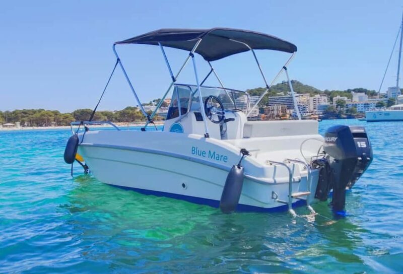 Santa Ponsa: Boat Rental No Licence Required- Captain Jack 2 - Key Points