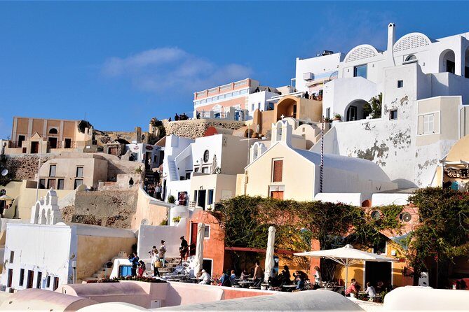 Santorini 5 Hour Private Oia Tour & Lunch/Dinner at a Local Farm - Sipping Santorini: A Winery Visit