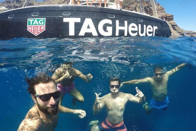 Santorini Adventurous Catamaran Experience with Snorkeling - FAQs