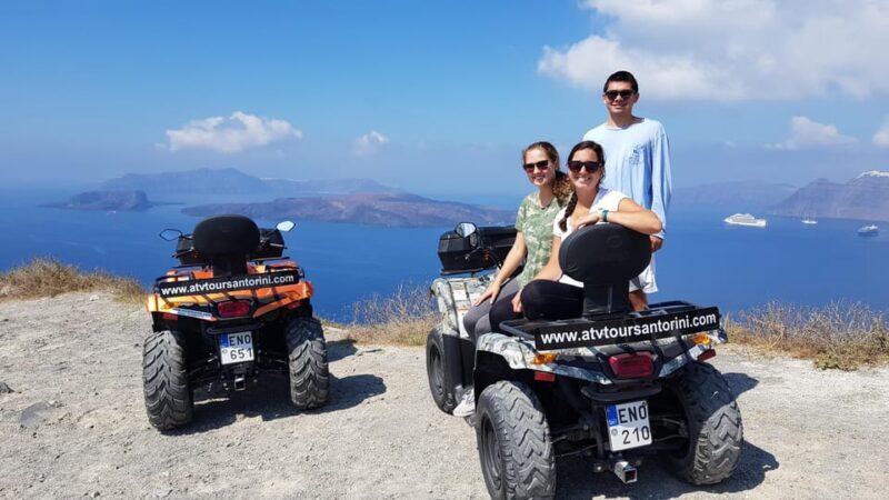 Santorini: ATV guided tour around the South of the island - A Deep Dive into the Santorini ATV Tour Experience
