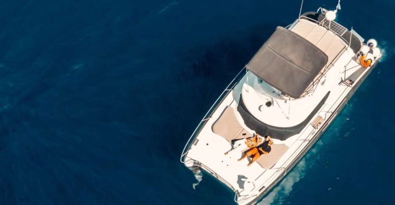 Santorini: Caldera Private Power Catamaran Cruise - Exploring Santorini’s Coast on a Private Power Catamaran