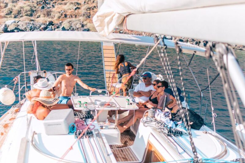 Santorini Caldera: Sunset Sailing Cruise with Meal - FAQs