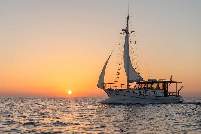 Santorini Caldera Sunset Traditional Cruise with Meal and Drinks - What’s Included and What’s Not