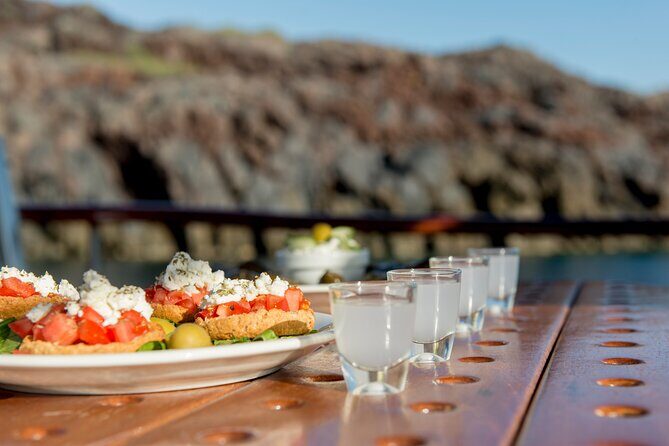 Santorini Caldera Sunset Traditional Cruise with Meal and Drinks - The Sum Up