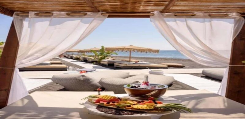 Santorini: Candlelight Restaurant Dinner on Black Sand Beach - FAQ