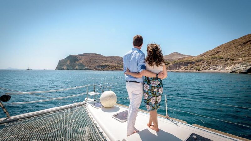Santorini: Catamaran Cruise with BBQ and Drinks - Frequently Asked Questions (FAQ)